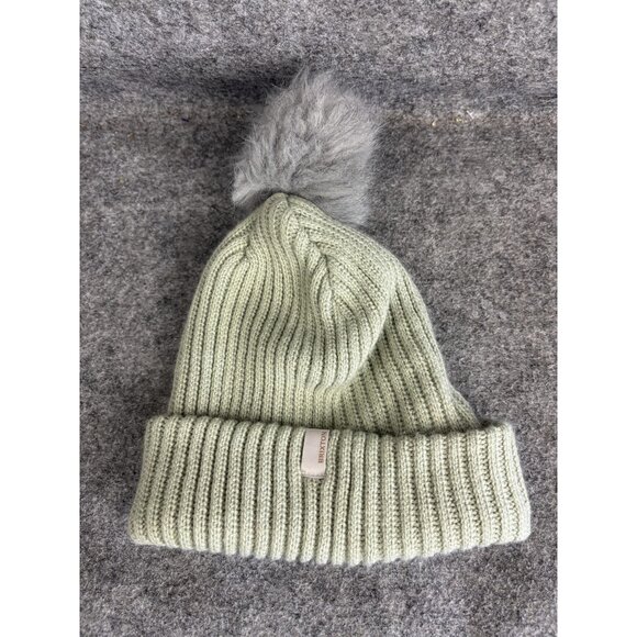 Brixton Accessories - Brixton Hat Beanie Womens One Size‎ Knit Pom Winter Faux Fur Acrylic